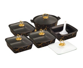 SM89 Hitam Prasmanan Ivana dengan Motif Marmer